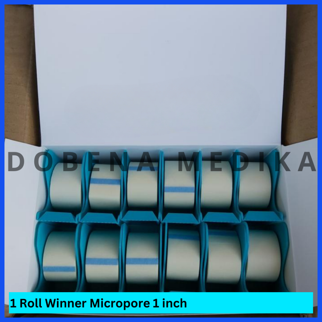 Winner Micropore Plester Roll Putih 1 inch