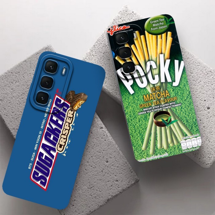 Softcase Infinix Hot 60 PRO  Motif Snack - Case Animals - Case Full Colour - Case Kekinian - Case Ke