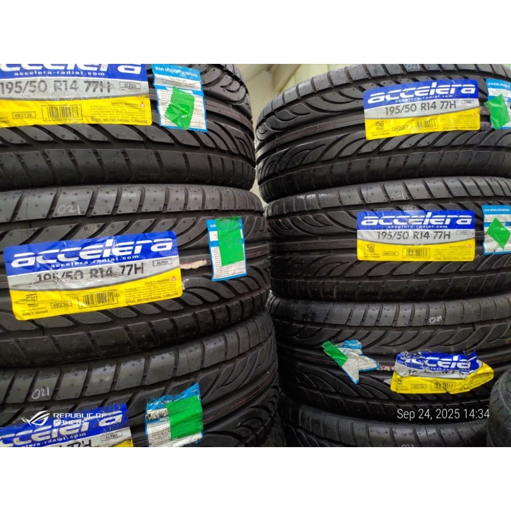 Ban Accelera Alpha 195/50 R14