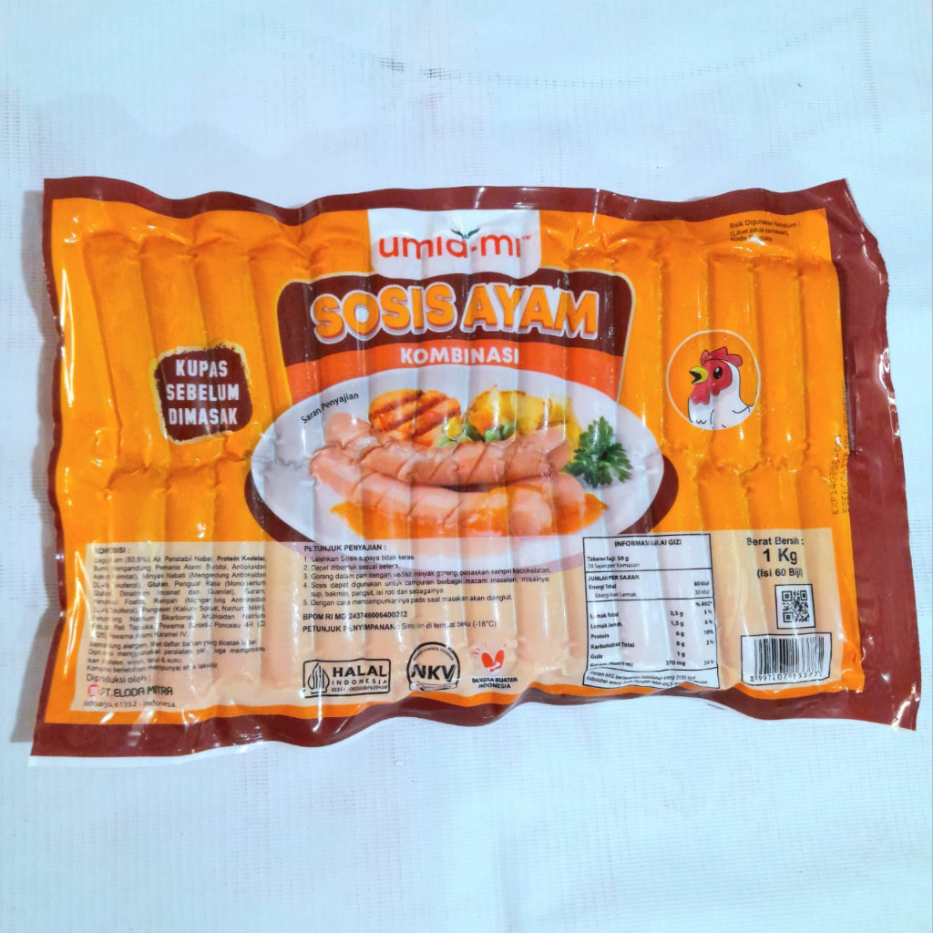 UMIAMI sosis ayam kombinasi 60s 1kg