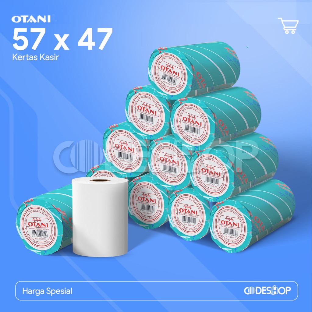 Termal 58x47 / 58x48 / 57x47 / 57x48 Otani 58x48 Struk Kasir Thermal