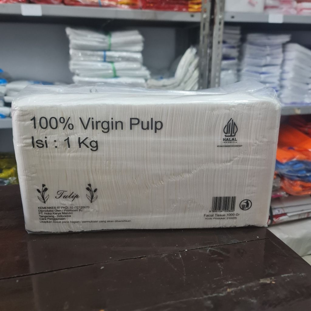 Tulip Facial Tissue 1 kg / Tisu wajah 1000 gr