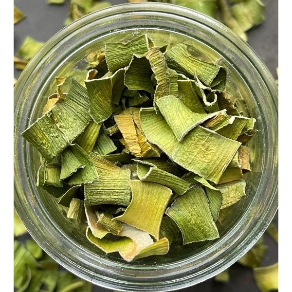 Daun Bawang Kering / Daun Bawang Iris Kering / Dried Leek Flake 100% Organik