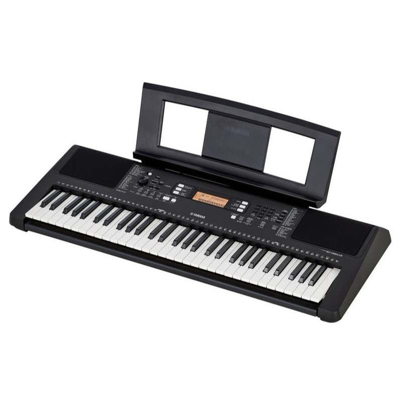 Yamaha PSR E363 Lengkap dengan Stand, Adaptor, Mulus, Terawat masih seperti baru Keyboard Piano Yama