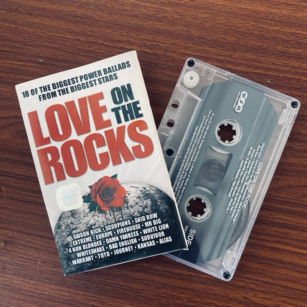 KASET PITA LOVE ON THE ROCKS - 4 Non blondes, kansas, saigon kick, scorpion, skid row, Mr Big, white