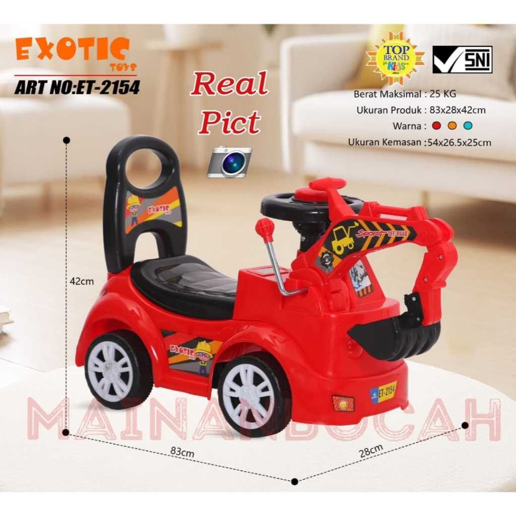TERMURAH Mainan Mobil Mobilan Anak Exotic ET-2154 Mobilan Anak Exotic Terbaru