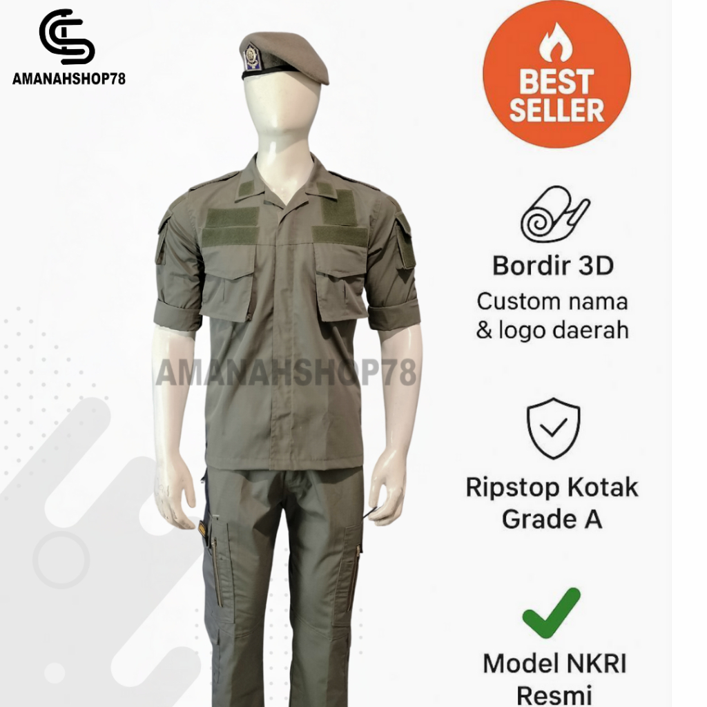 PDL POL PP BAJU SERAGM SATPOL PP TERBARU