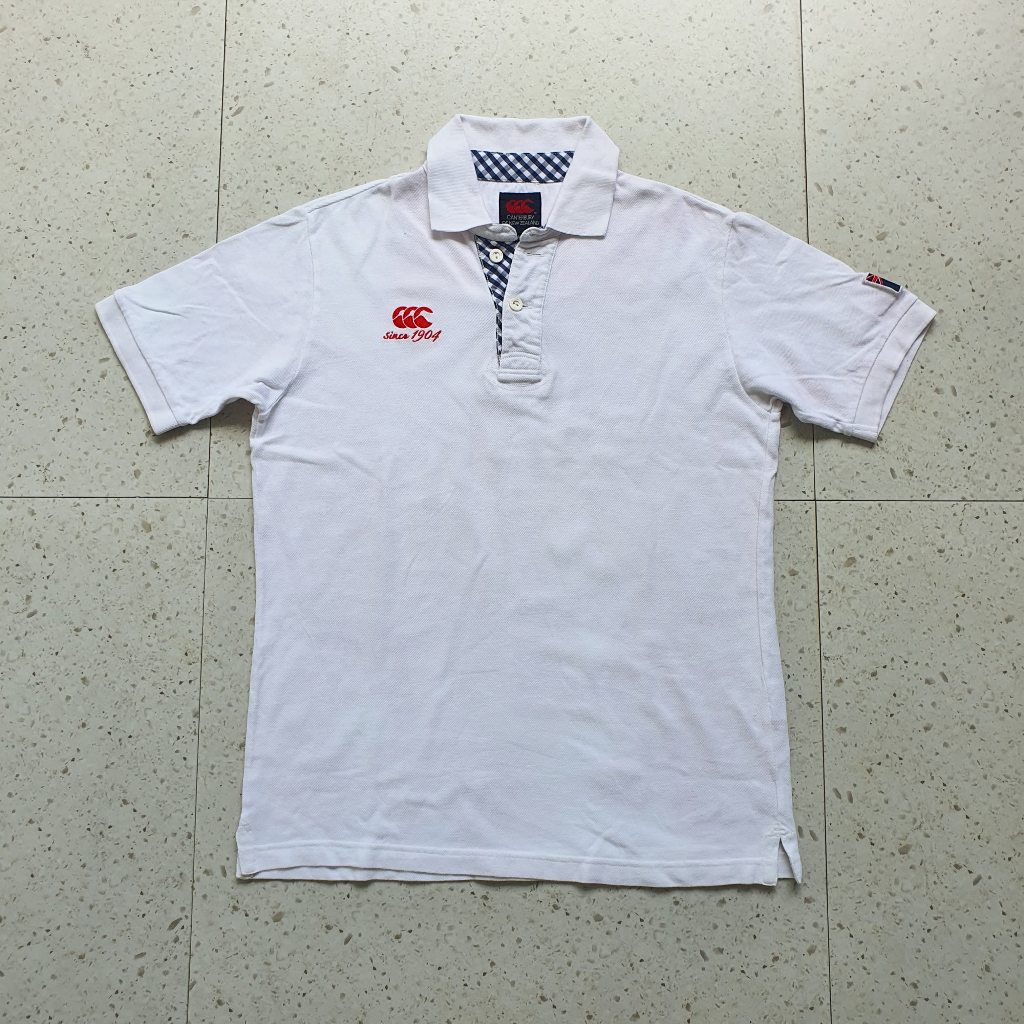 Baju Kaos Polo Canterbury / Size S - LD 50 cm / Bekas - Second - Preloved