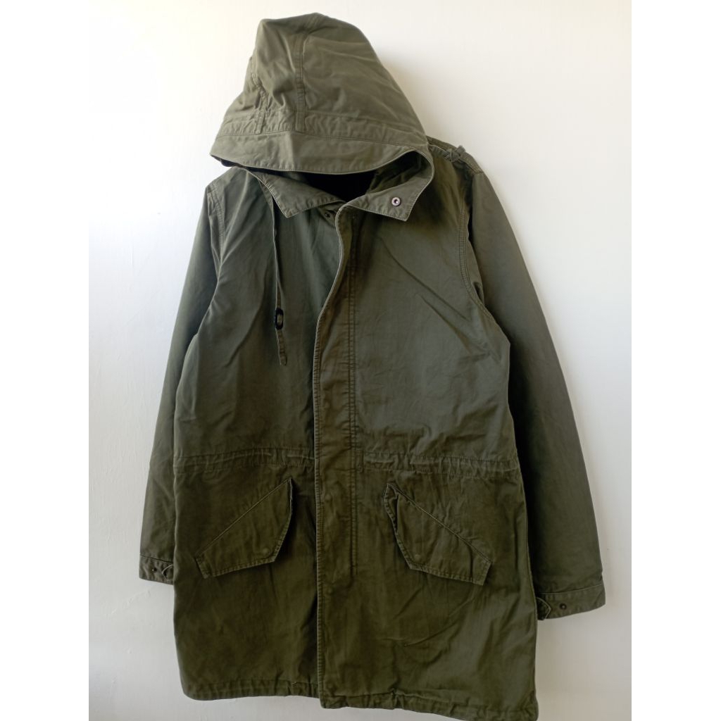 jacket parka military aspesi
