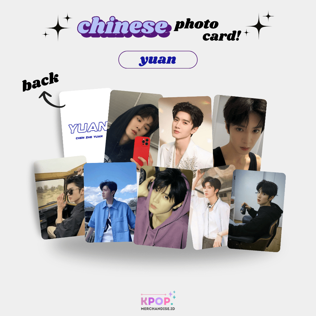 PHOTOCARD CHEN ZHEYUAN CHEN ZHE YUAN PHOTOCARD ACTOR CHINESE AKTOR CHINA PHOTOCARD