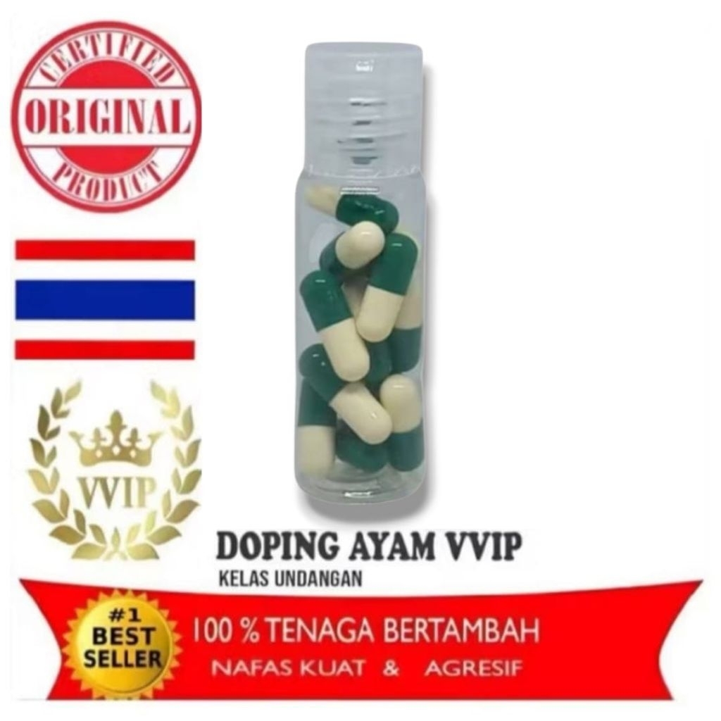 Doping Ayam Racing Horse Import kapsul Isi 15Butir