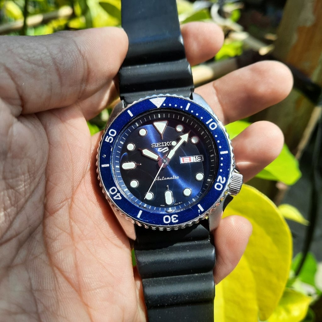 Seiko 5 Sports SRPD51K1 Navy Blue Sunbrust 4R36-07G0 SRPD51