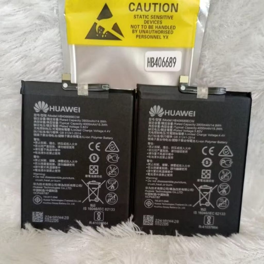 BATERAI HB406689ECW/HB396689ECW/8X/Y7 Prime/Y7 pro 2019/Y7 2017/Y7 2019/Y91 2018 BATERAI