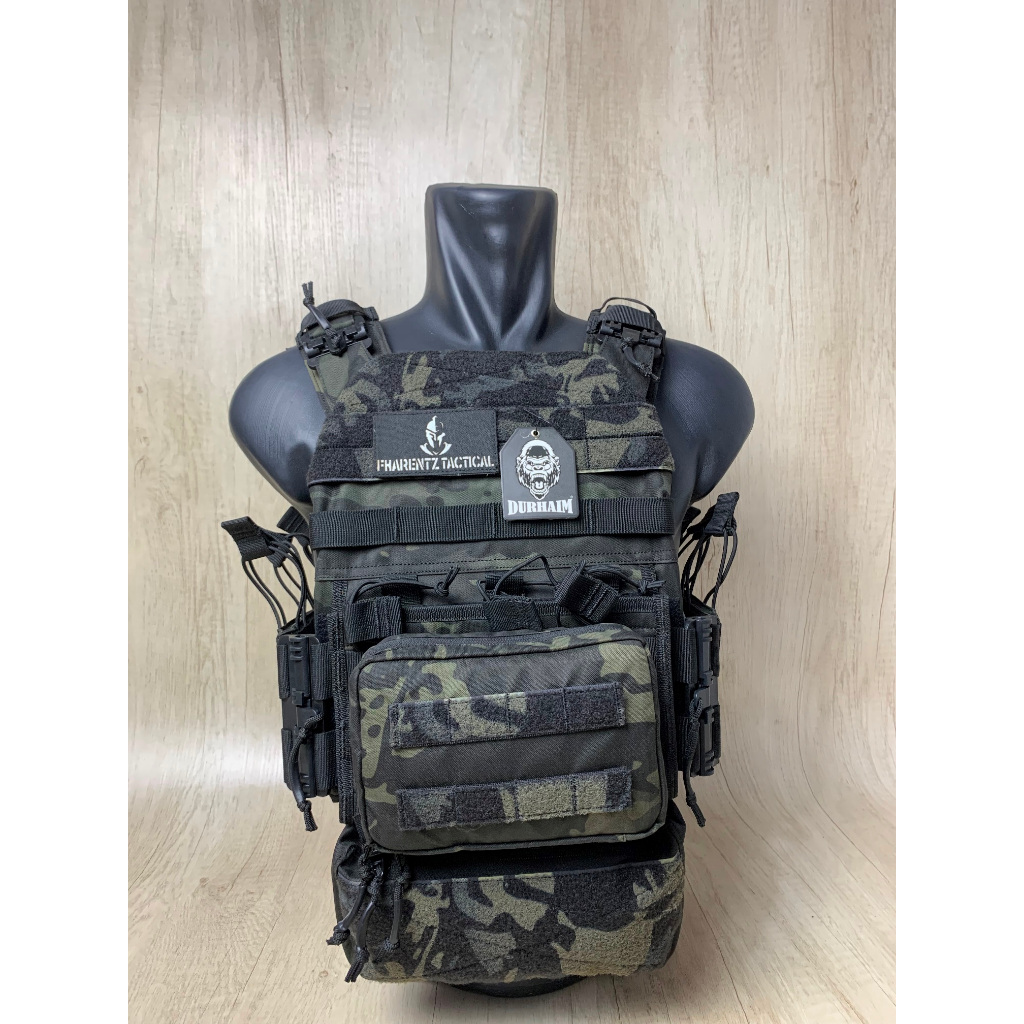 BODY VEST DURHEM  MULTICAM BLACK VIPER ORIGINAL