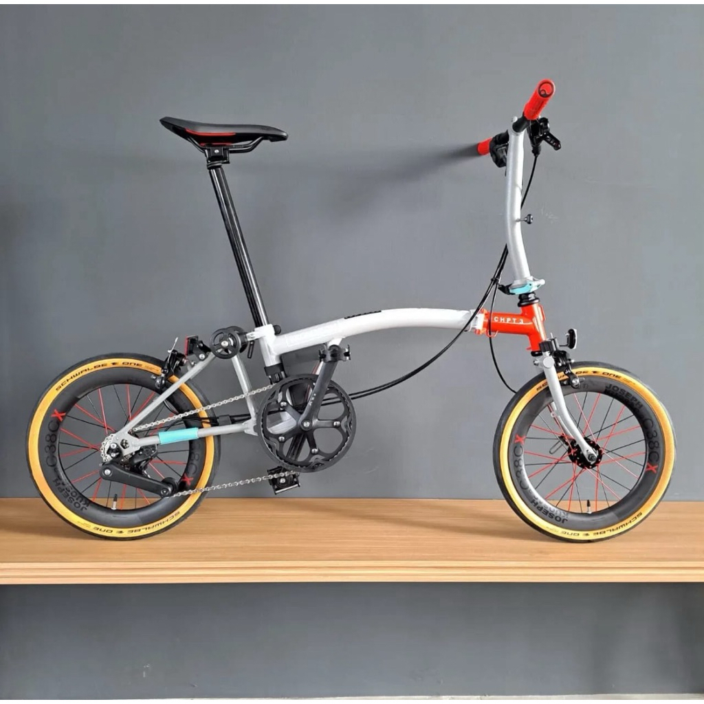 JOSEPH KUOSAC (JK) X COLLECTION BROMPTON (349) LIMITED EDITION WHEELSET u