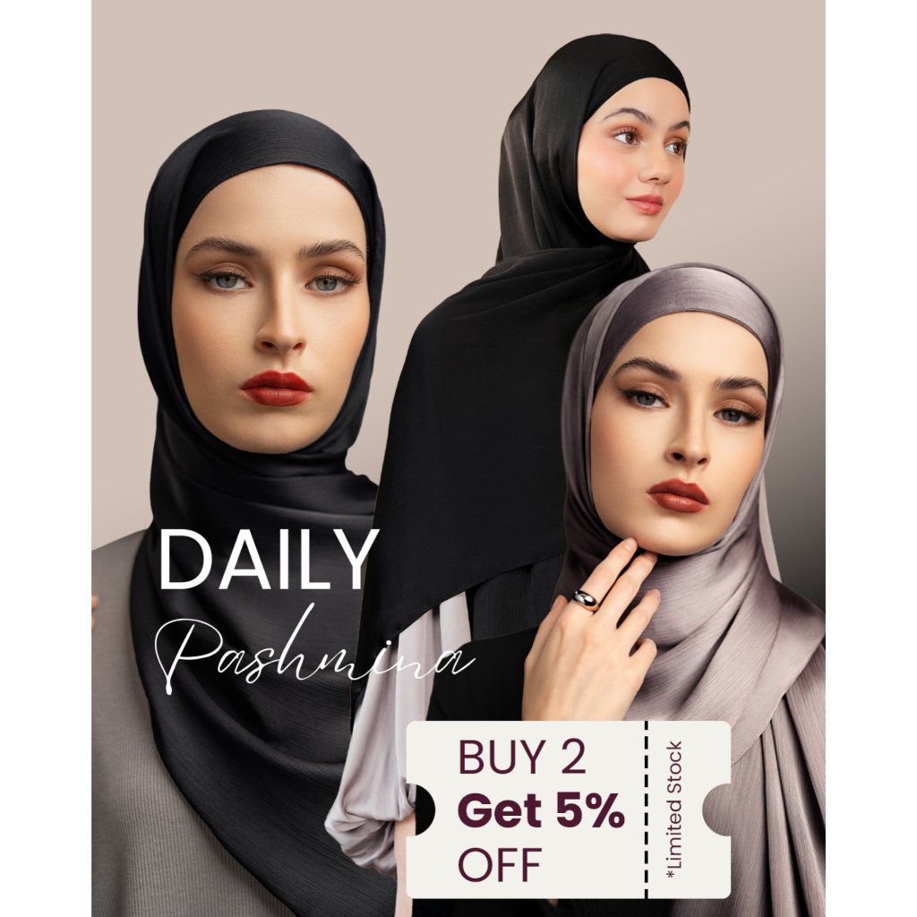 Heaven Lights - Dena Instan - Pashmina Silk Instan