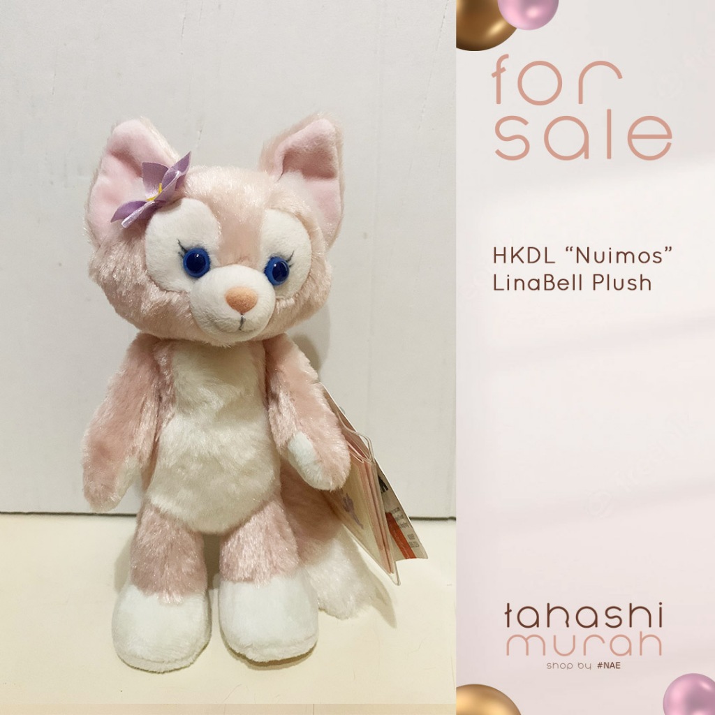 [LAST STOCK] Disney Nuimos Boneka LinaBell Serigala Fox Lucu asli original 100%