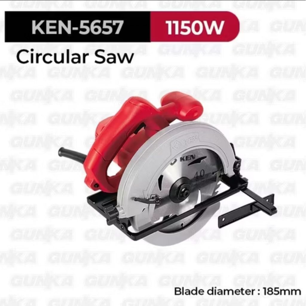 Heavy Duty Circular Saw (7"/185MM-1150W) KEN-5657