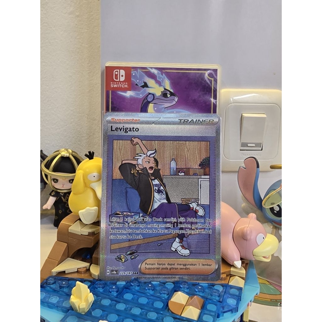 Trainer Supporter Levigato SAR Pokemon Indonesia SV8A Terastal Festival