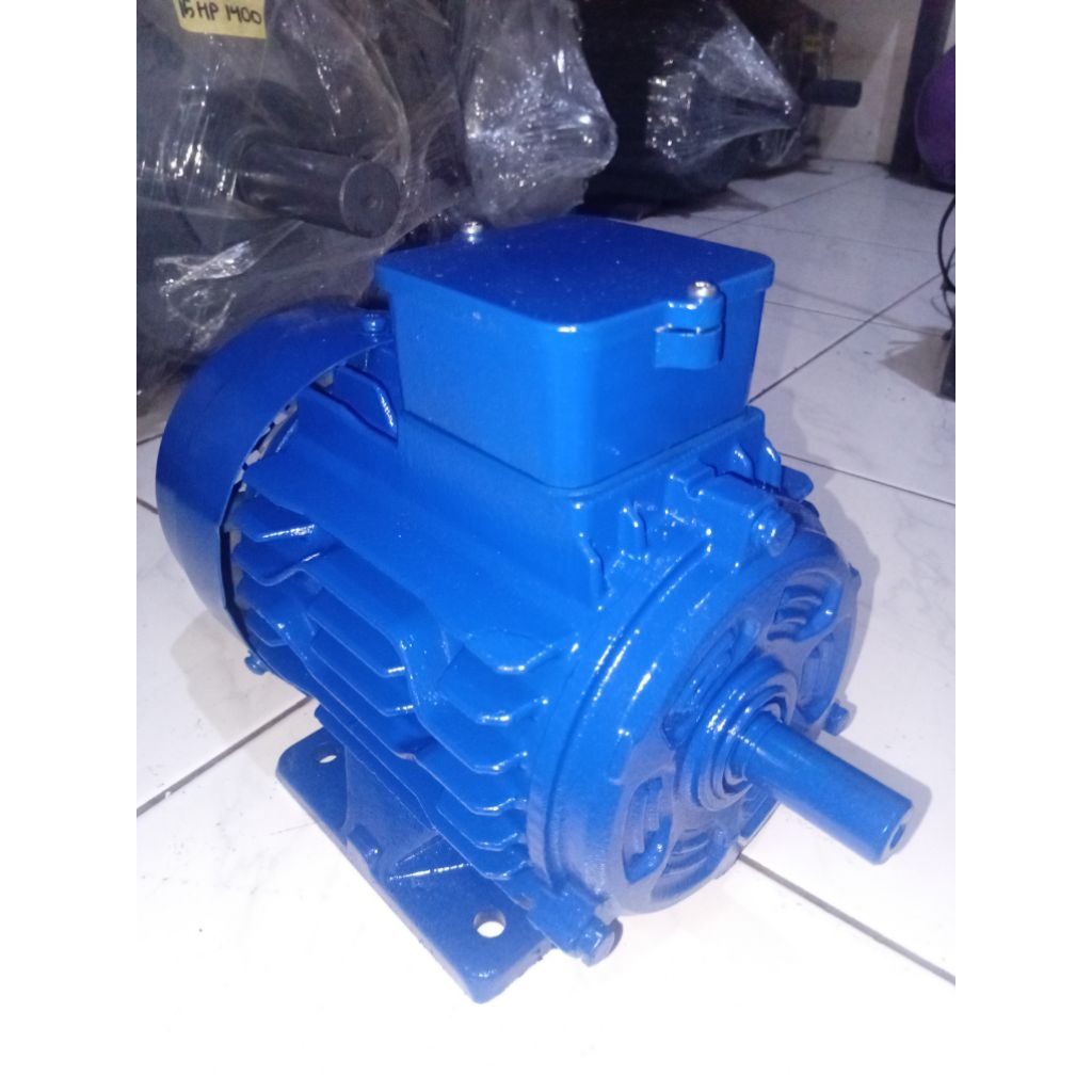 1HP 1400 3 PHASE DINAMO PENGGERAK LISTRIK AC 220V - 380V