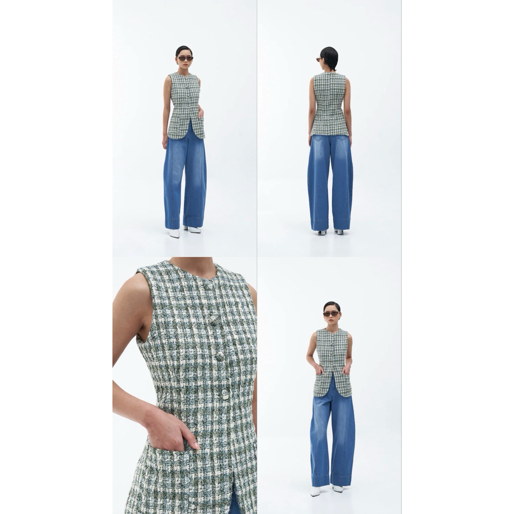 DUMA - Matchia Top | Green Multi