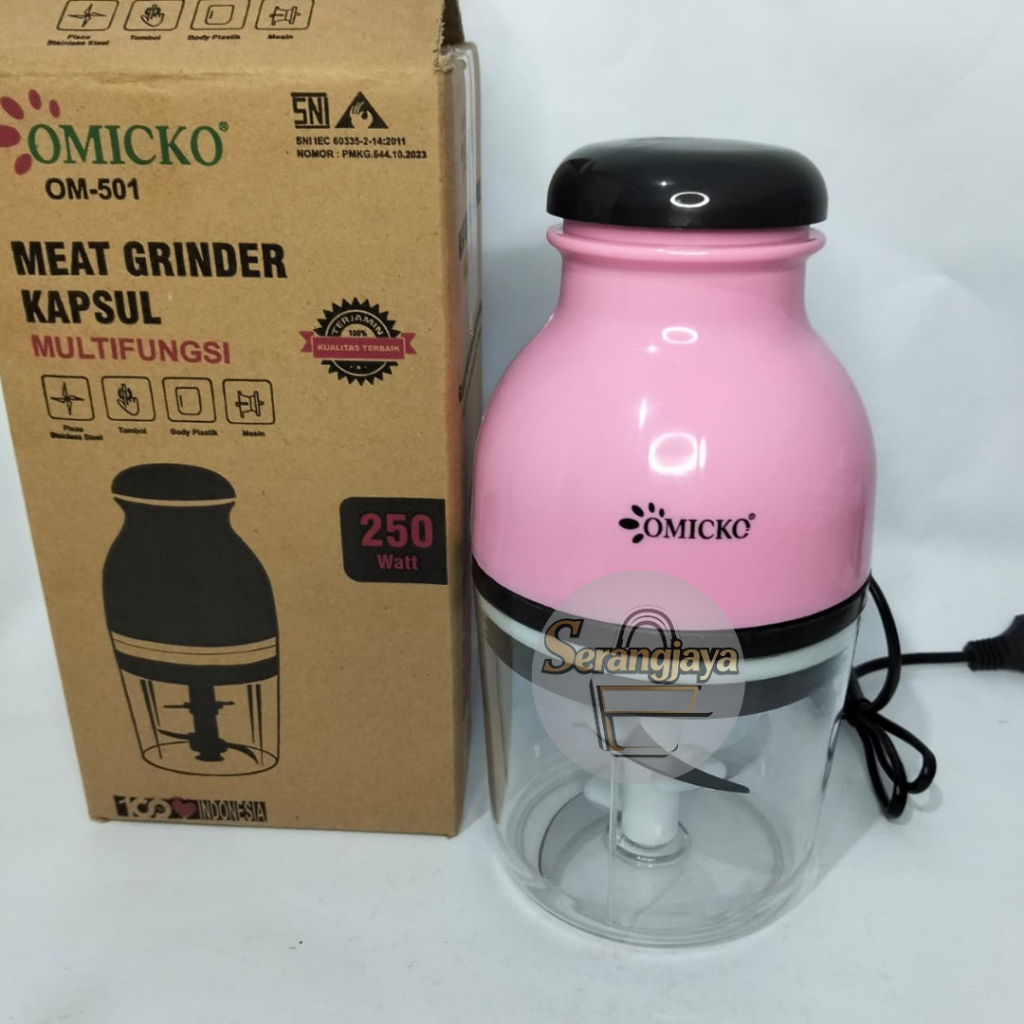Chopper Mini Blender Capsul Omicko / Kapsul Chopper Serbaguna OM-501