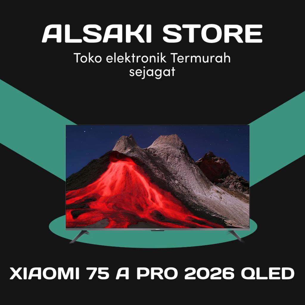 XIAOMI 75 A PRO 2026 QLED 4K
GOOGLE TV 75 inch