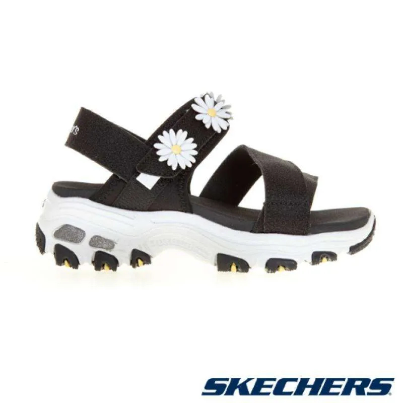 SKECHERS KIDS D'LITES GIRLS BLACK ORIGINAL [303100L/BLK]