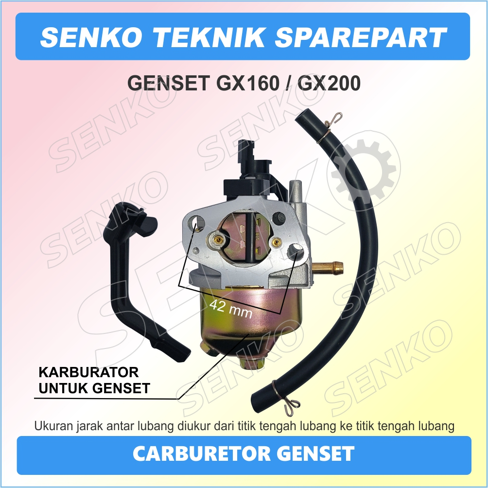 GX160 / GX200 CARBURATOR, KARBURATOR, CARBURETOR GENSET
