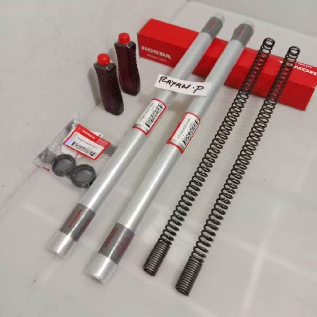 paket as sok depan gl pro gl pro gl max megapro lama tiger revo komplit sok+sil+per+oli KEH original