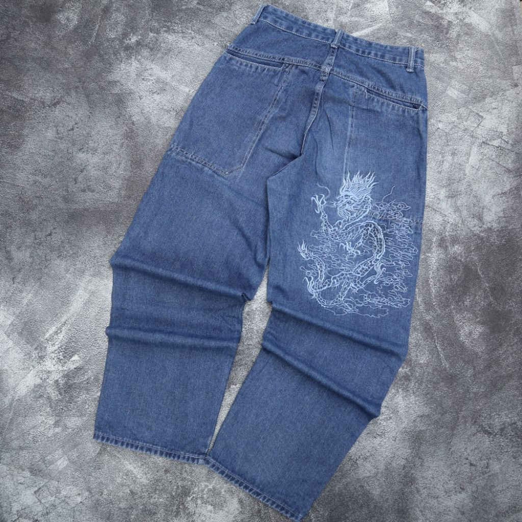baggy jeans dragon