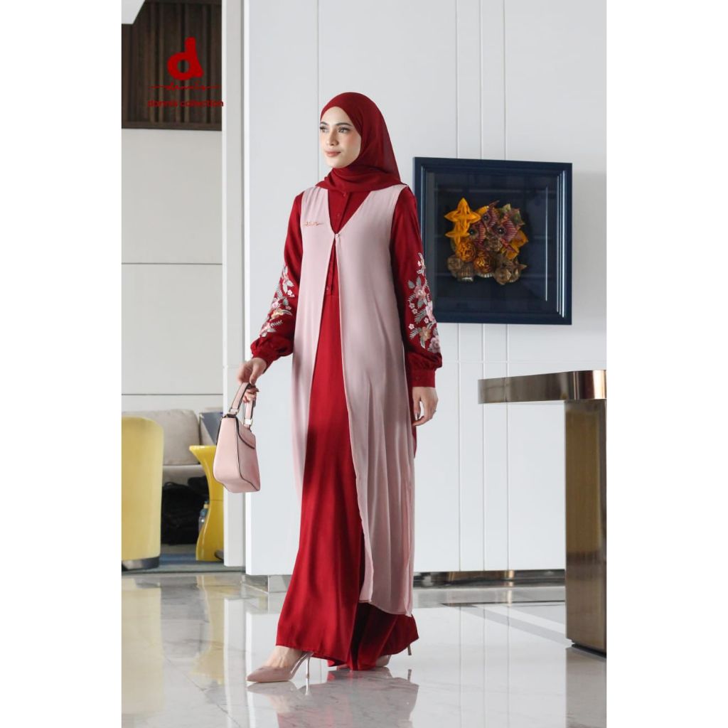 Abaya D Aina  Gamis Jubah Wanita Dewasa New Terbaru Dannis D'Aina