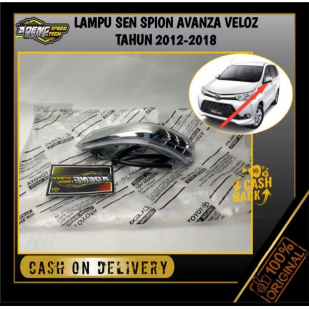 Lampu sein spion Avanza Veloz 2012 2013 2014 2015 2016 2017 2018 Lampu sein sen spion Avanza Veloz o