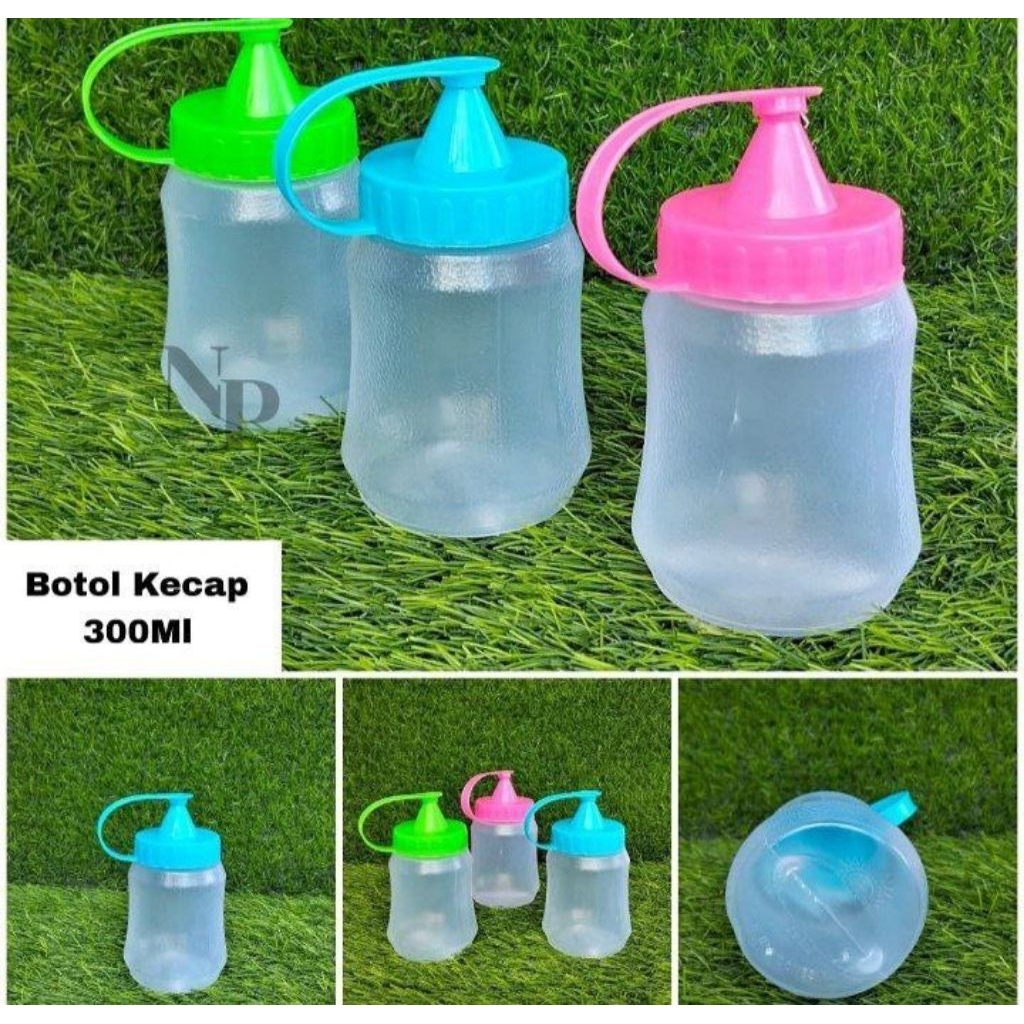 BOTOL KECAP SAOS BESAR / BOTOL KECAP SAOS KECIL