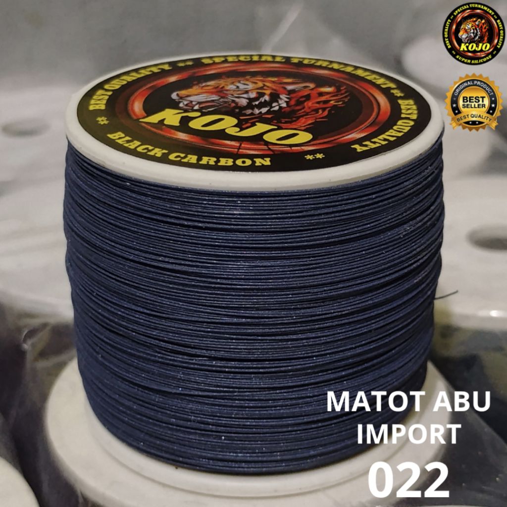 KOJO GELASAN MATOT ORIGINAL BLACK CARBON 022 BAHAN ABU IMPORT KELOS BOGEL
