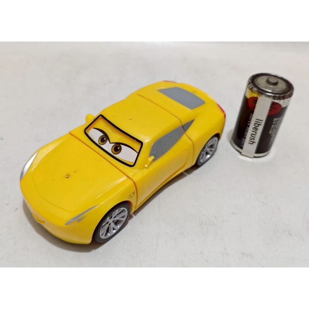 Alloy disney cars 3 cruz ramirez bendable vehicle car toys figure lightning mcqueen