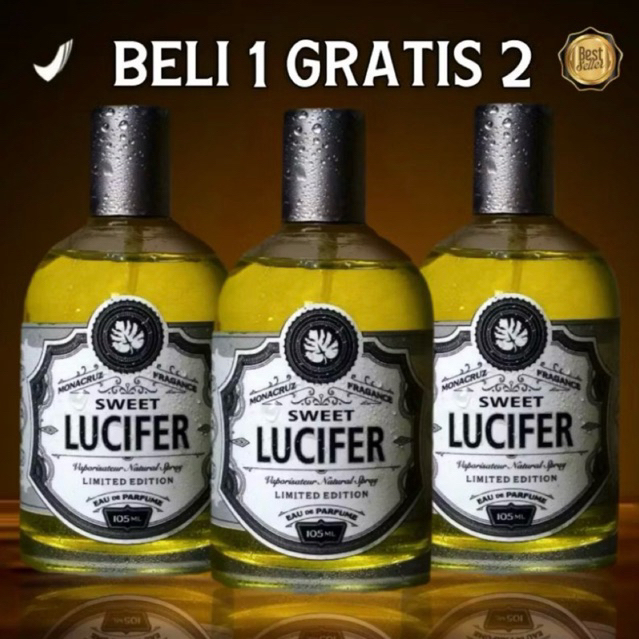 PROMO BELI 1 GRATIS 2 Parfum Monacruz Parfum Lucifer Limited Edition 35ml Series