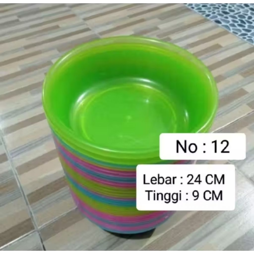 baskom plastik transparan KMP/ besek/ baskom serbaguna