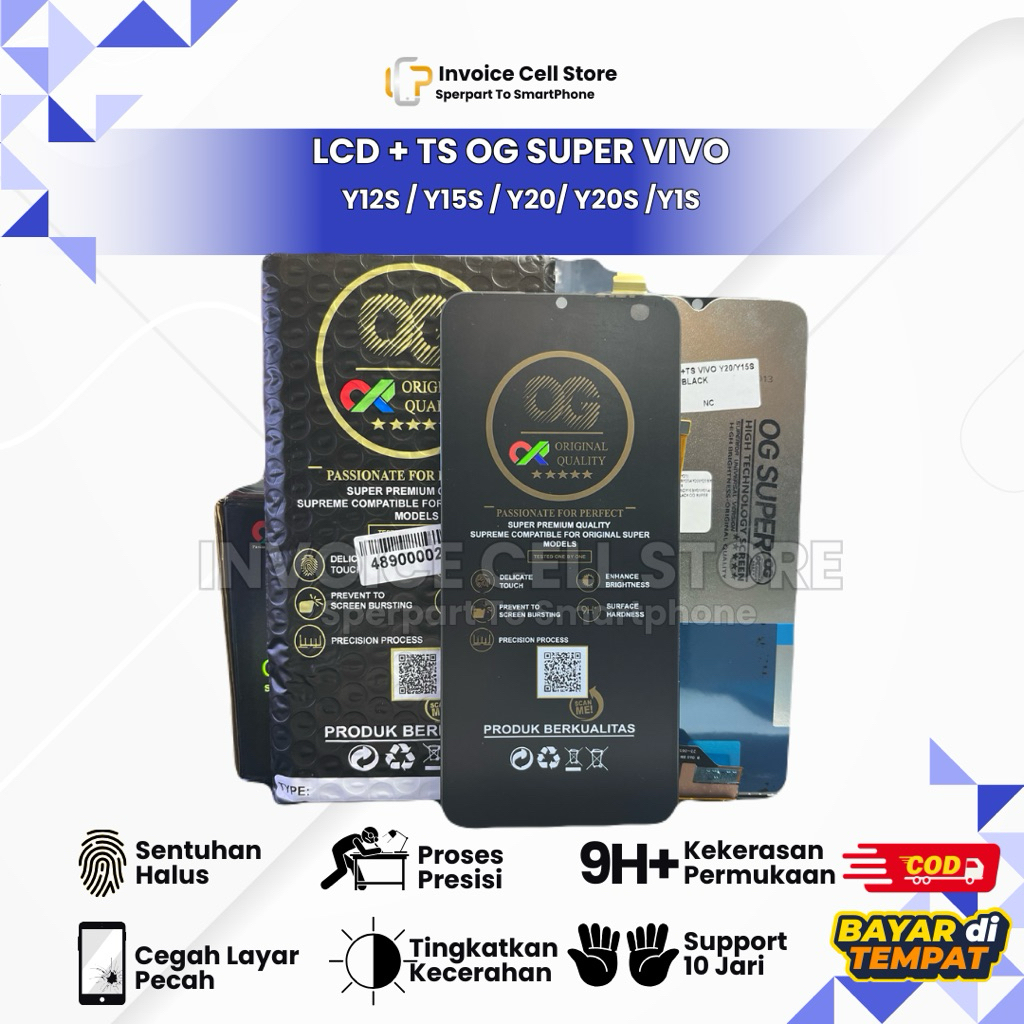LCD TOUCHSCREEN OG SUPER HP VIVO Y12S / Y15s / Y20s / Y20 / Y1s