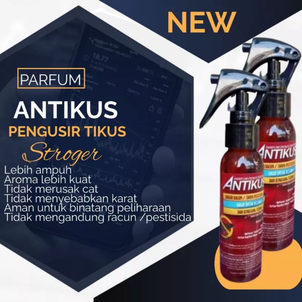 Parfum Antikus anti tikus 250 ml
