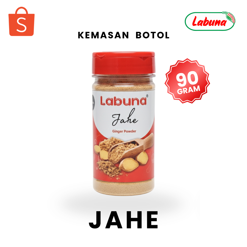 Labuna Jahe Bubuk - Botol (90 gram)
