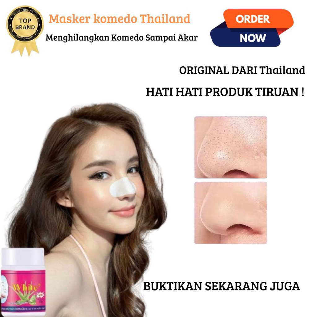 MASKER KOMEDO AMPUH MENGANGKAT KOMEDO HIDUNG /MASKER KOMEDO THAILAND ORIGINAL