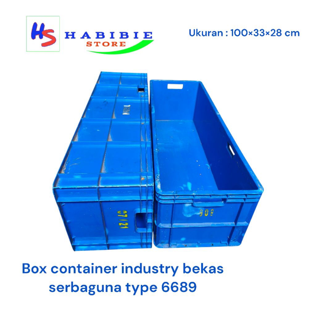 Box container industry bekas serbaguna type 6689