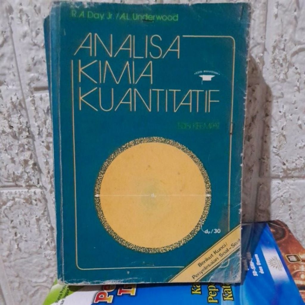 BUKU BEKAS ORIGINAL ANALISIS KIMIA KUANTITATIF
