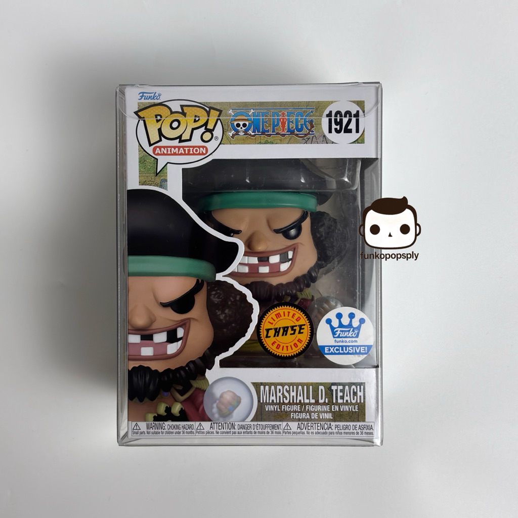Funko Pop Animation One Piece Marshall D. Teach Blackbeard Kurohige CHASE Limited Edition