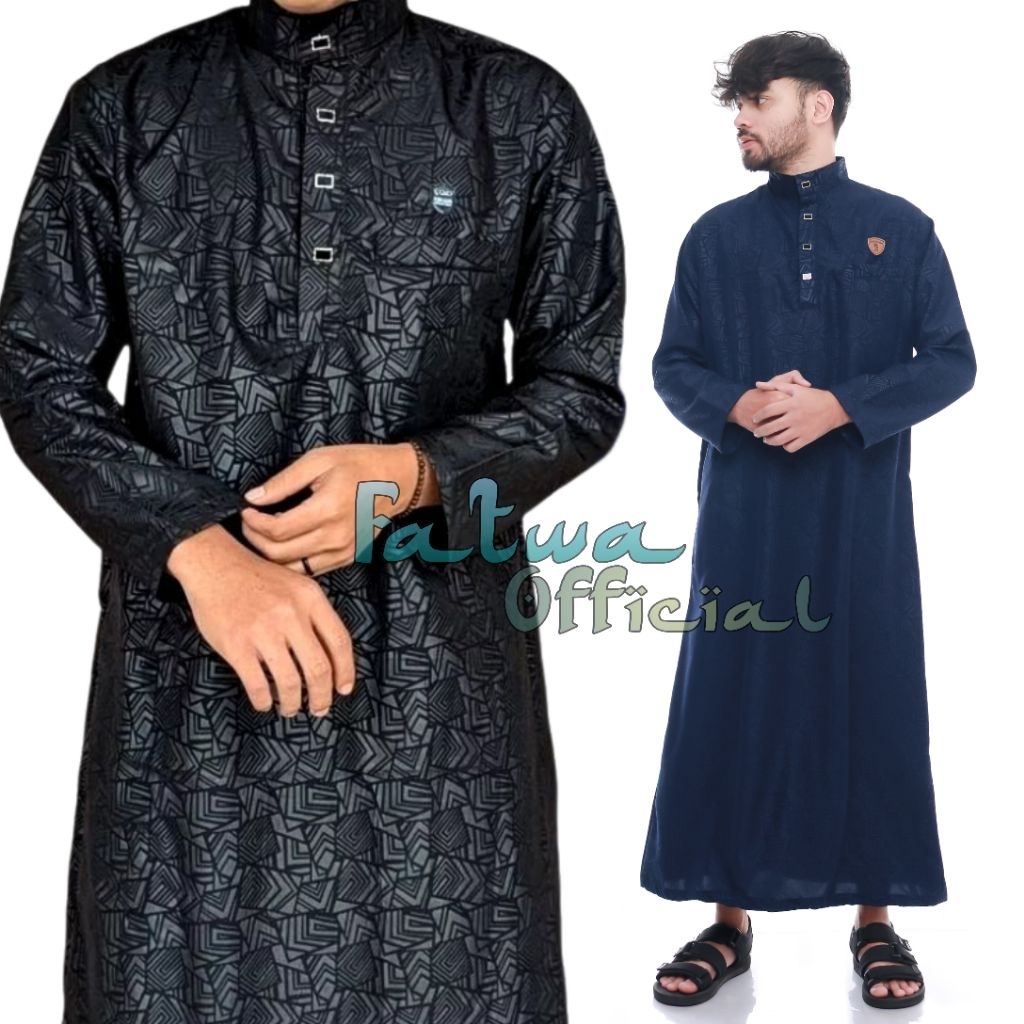 (COD JUBAH SULTAN) Jubah Pria Remaja Dewasa Embos / Gamis Pria Embos / Gamis Alharbi Termurah / koko