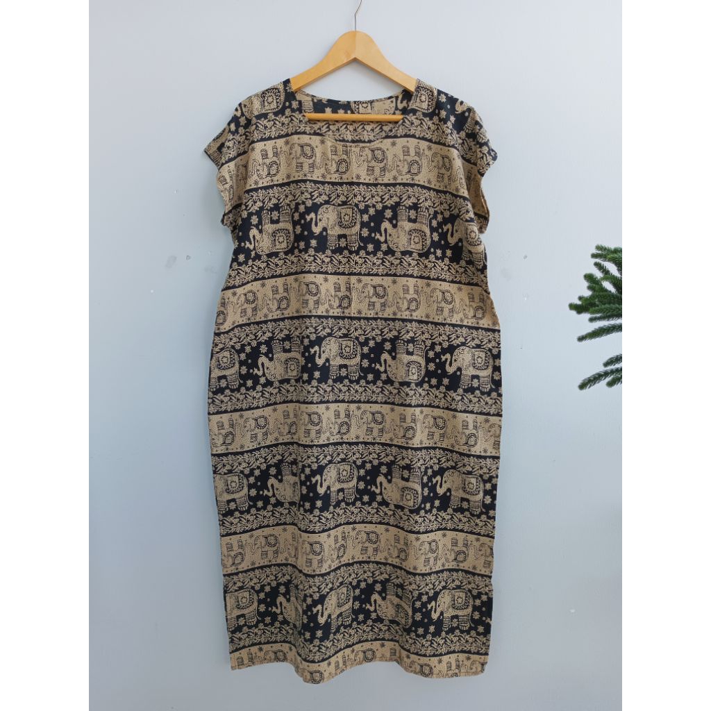 Daster jumbo// Homy dress // daster longgar XXL Ld 120