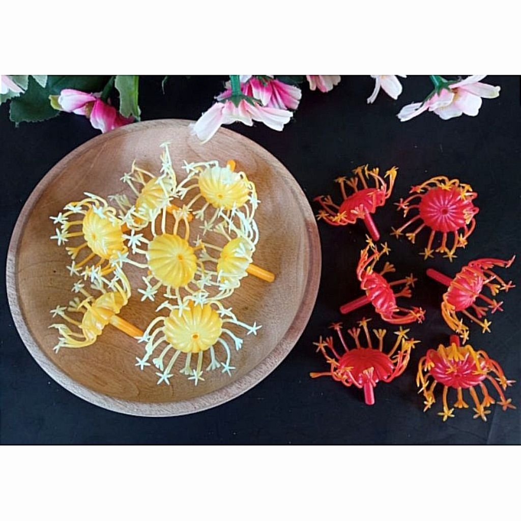 Putik Bunga Plastik Putik Plastik Unik Putik Bunga Imitasi Putik Bunga