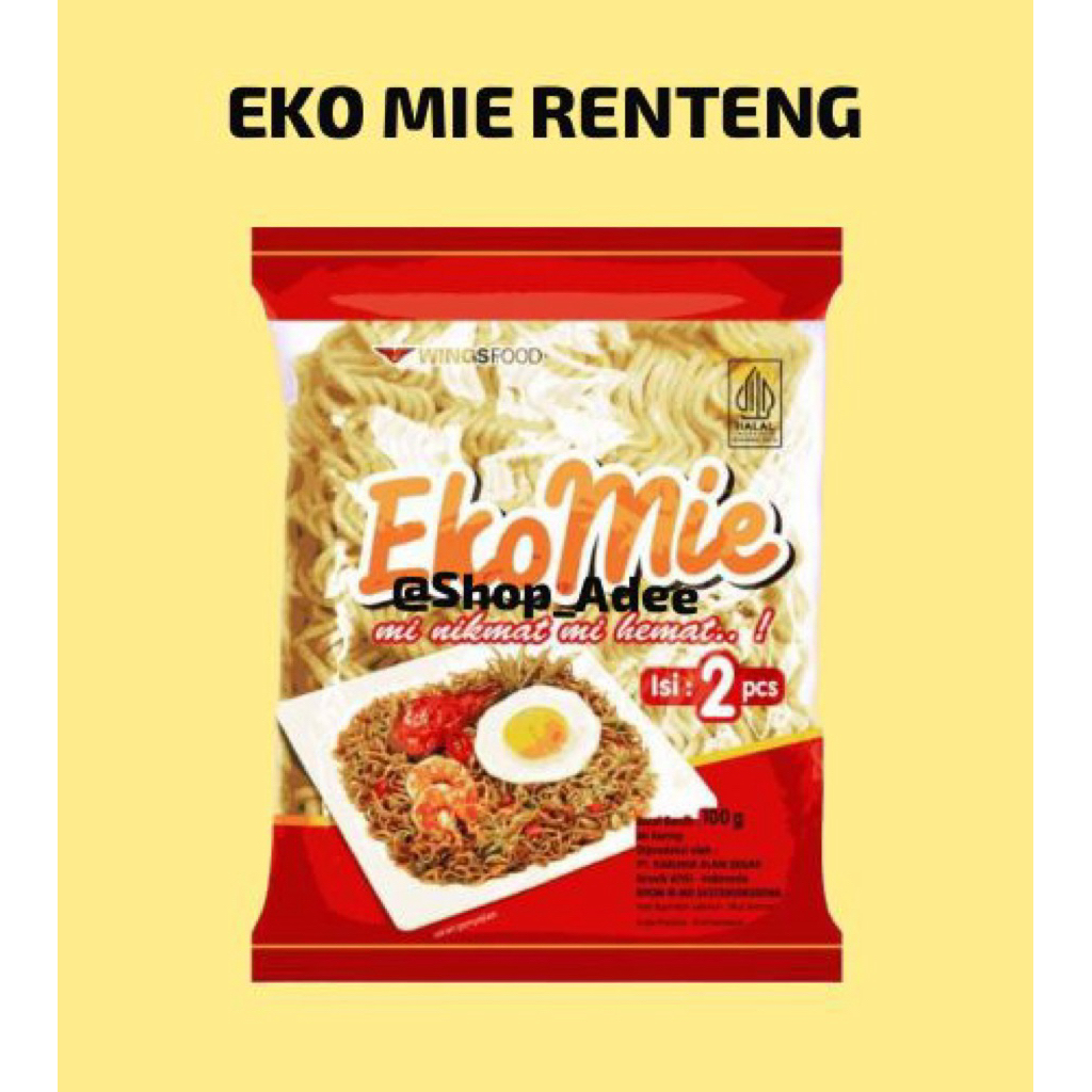 [ISI 12 PCS] EKO MIE RENTENG