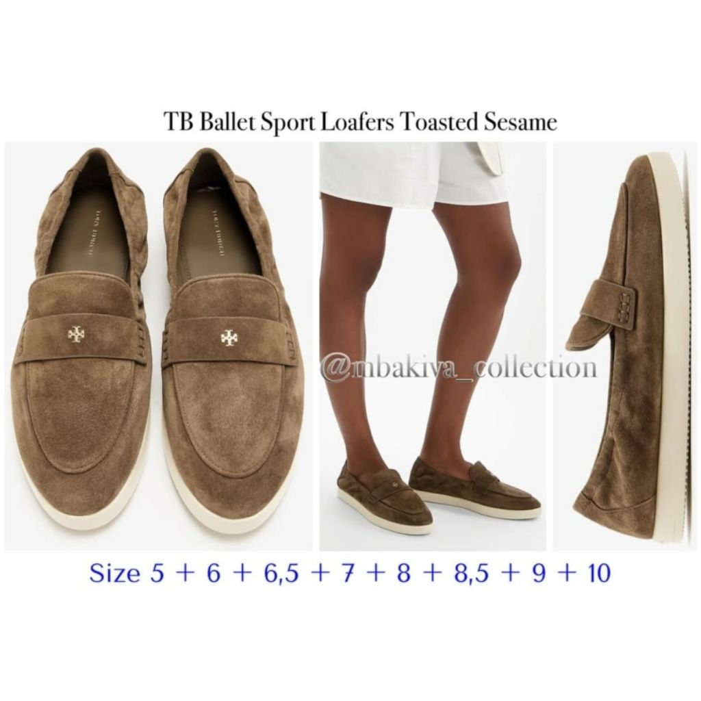 TB Ballet Sport Loafers Toasted Sesame